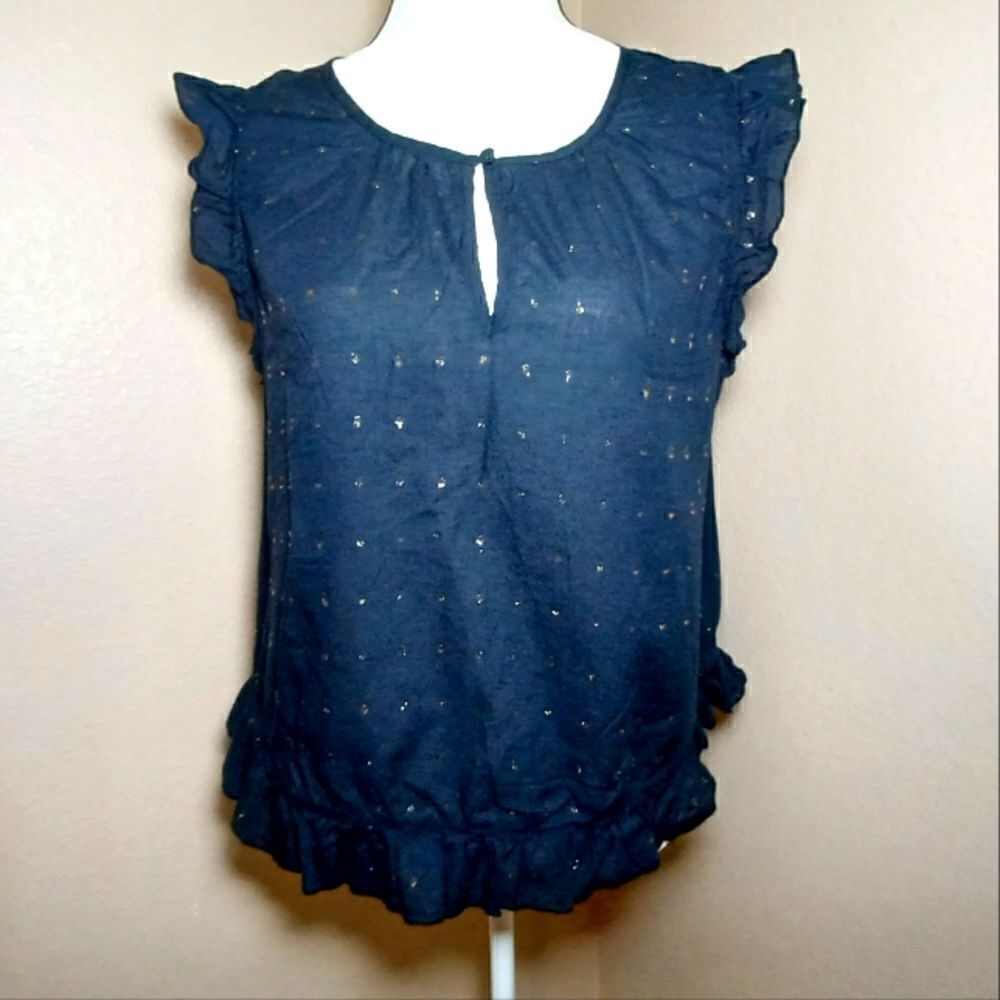 Joie Dark blue Sleeveless blouse